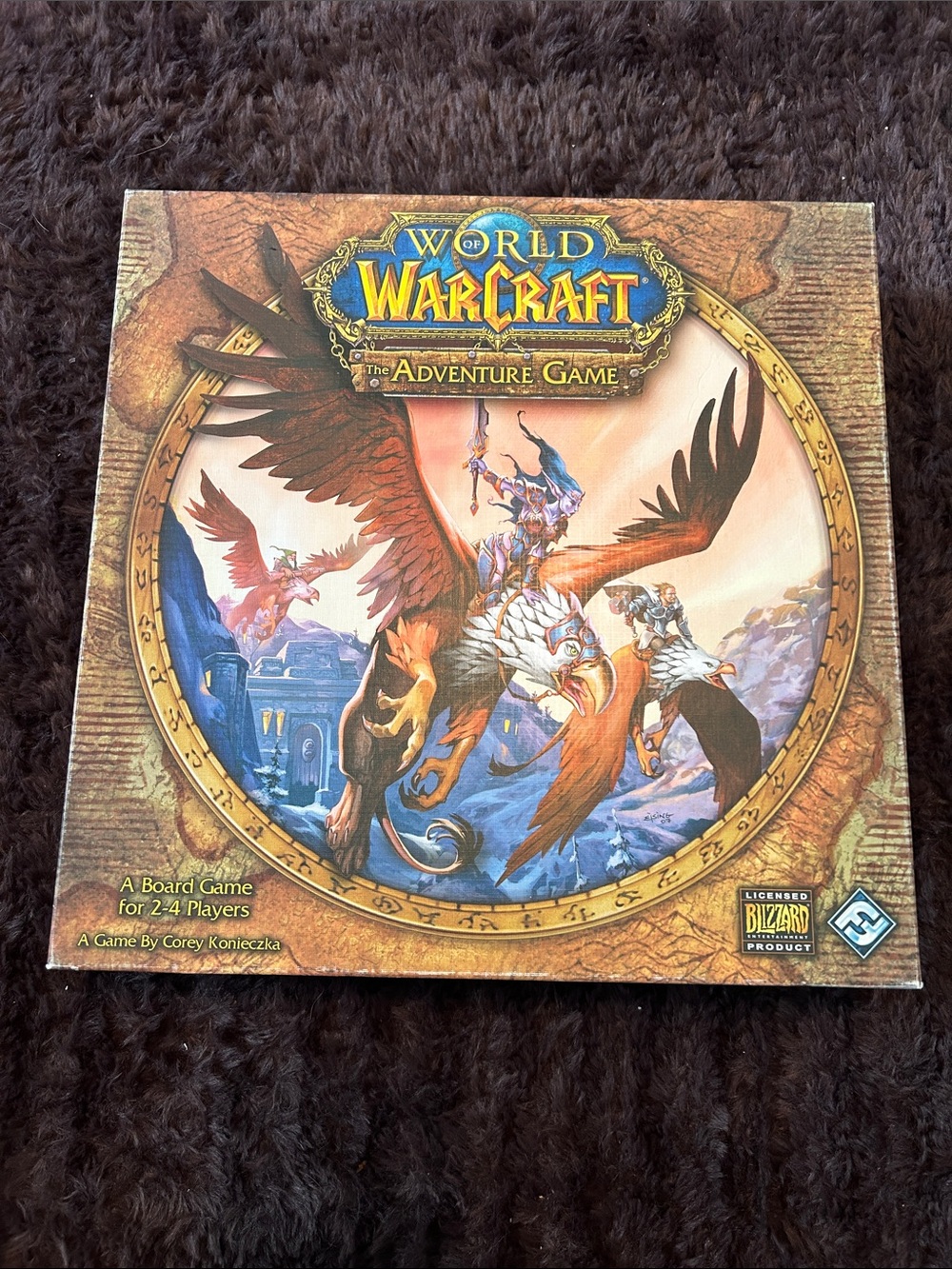 Vintage 2008 World of Warcraft The Adventure Game Board Game